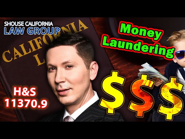 How Drug Dealers Get Busted For Money Laundering Health Safety Code 11370 9 Youtube
