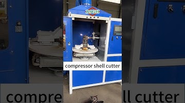 Plasma Compressor Shell Cutter | Scrap Compressor Shell Cutting Machine