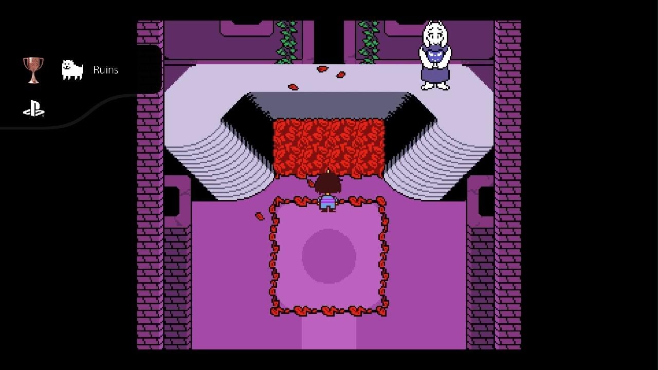 Undertale Ruins Trophy PlayStation 5 PS5 Guide Game rpg YouTube