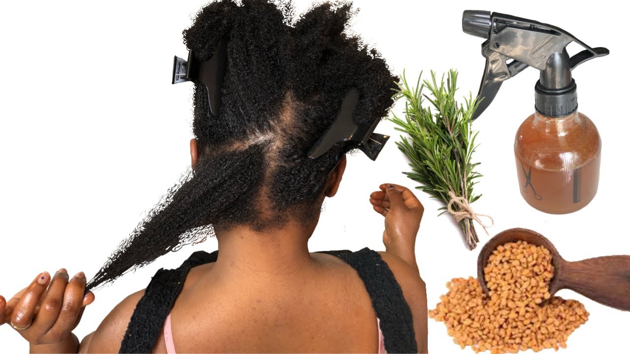 How to make Rosemary&Fenugreek spray for Hair growth Rosemary hair