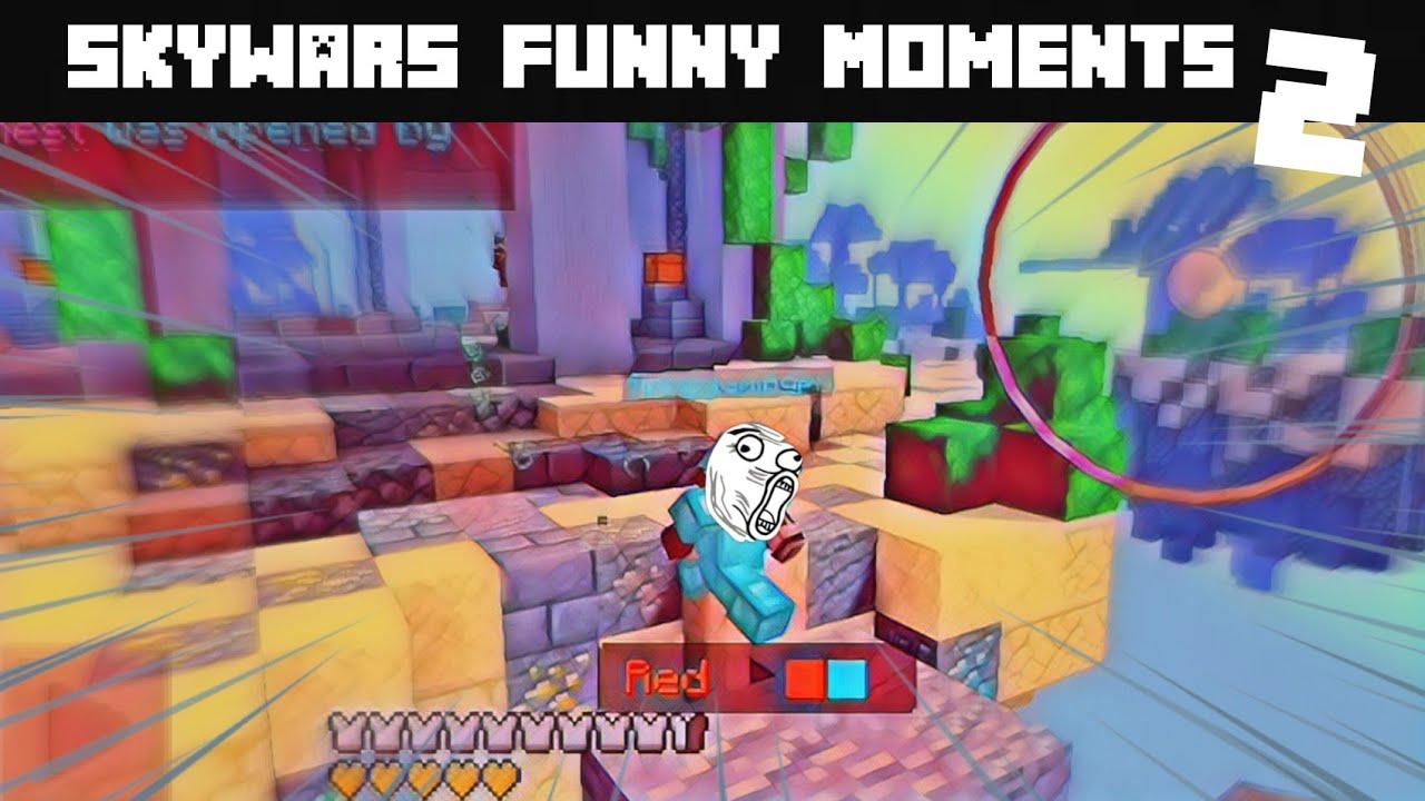The Hive Skywars Funny Moments 2 !!!!! - YouTube