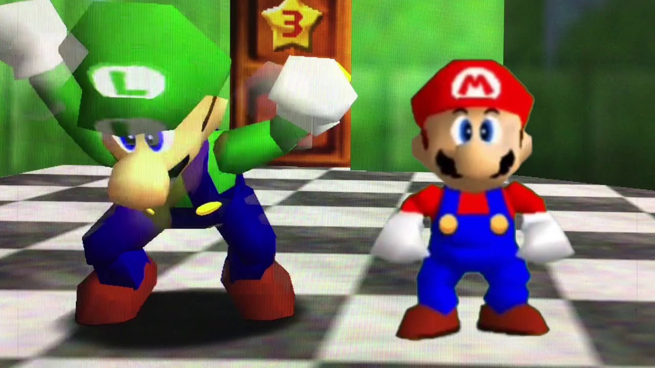 Luigi go to the bathroom (SM64 edition) YouTube