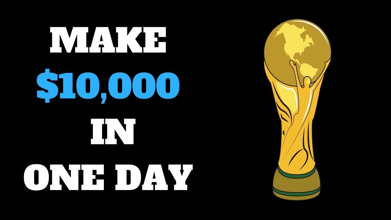 MAKE $10000 A MONTH FROM THE WORLD CUP BY SELLING A PRODUCT 3,000,000,000 (3 BILLION) PEOPLE WANT