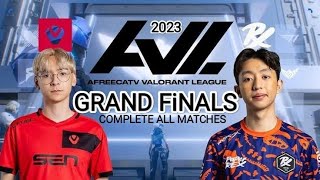 SEN vs PRX - AVL 2023 Grand Finals