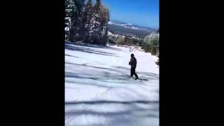 Bret Snowboarding Mar 2015