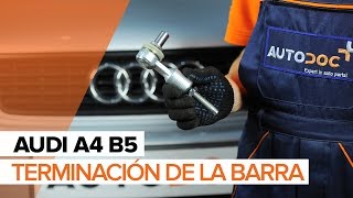 Cómo reemplazar Rótula barra de acoplamiento AUDI A4 Avant (8D5, B5) - tutorial