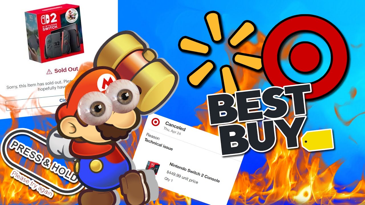 The Nintendo Switch 2 Pre-Order Experience (It Was Rough) - YouTube