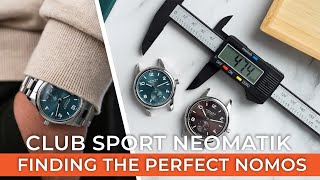 Nomos Club Sport Neomatik - What size Club Sport is right for my wrist ?