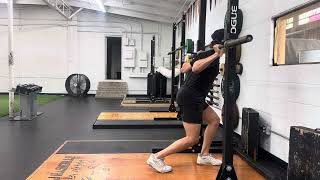 Rack ISO Split squat