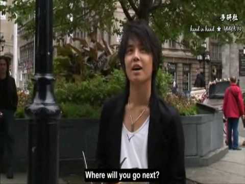 //**CREDITS GO TO NEWSHFAN FOR SUBBING ^_^**// Tegoshi and some of the cast of Shissou Dead Run were invited to walk on the Montreal International Film Festival red carpet in 2005.