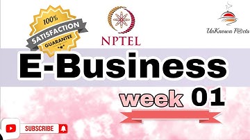 E BUSINESS WEEK 1 ASSIGNMENT ANSWERS NPTEL 2025 l NPTEL #nptel #nptelanswer