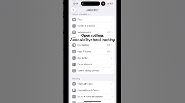 Hoe scroll je zonder je scherm aan te raken op je iPhone #ios #ios26 #headtracking #apple