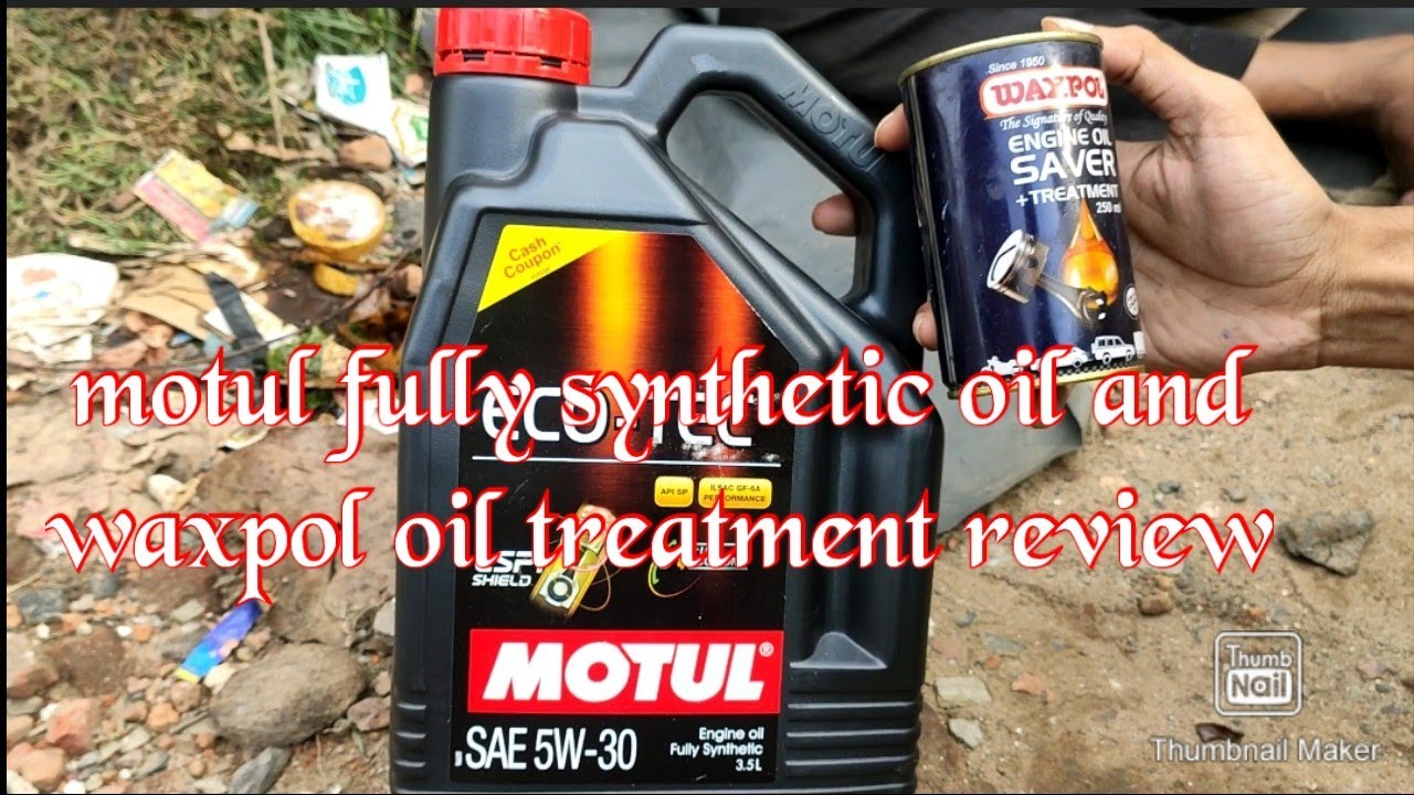 motul fullysynthetic engine oil and waxpol oil treatment in swift petrol review YouTube