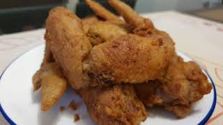 How to make deep fried chicken but not oily? (ingredient list provided)