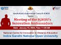 Meeting of the ignous innovation ambassadors on january 10 2023 at 1100 am