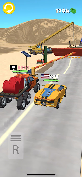 “Lamborghini vs Offroad Truck – Epic Drag Race in Car Survival Game!” #racinggame #drivinggames
