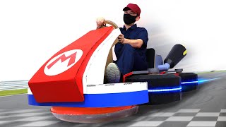 【マリオカート】ホバークラフトをダンボールでつくってみた【MARIO KART】Making a Hovercraft with Cardboard