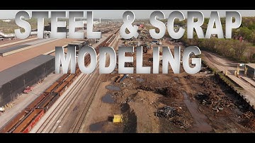STEEL & SCRAP MODELING IDEAS for MODEL RAILROADS