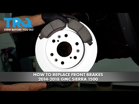 How to Replace Front Brakes 2014-2018 GMC Sierra 1500