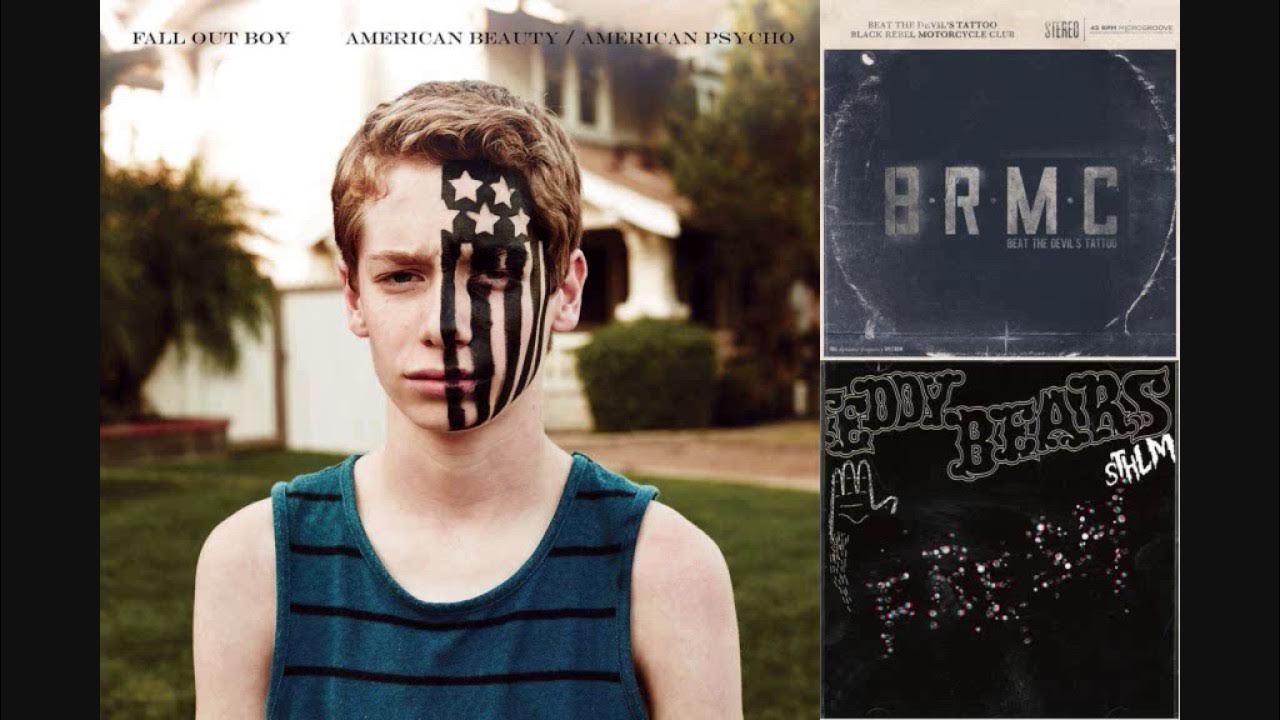 Американ бой клип. Fall out boy american beauty/american. American beauty american psycho. Fall out boy american. Fall out boy album cover.