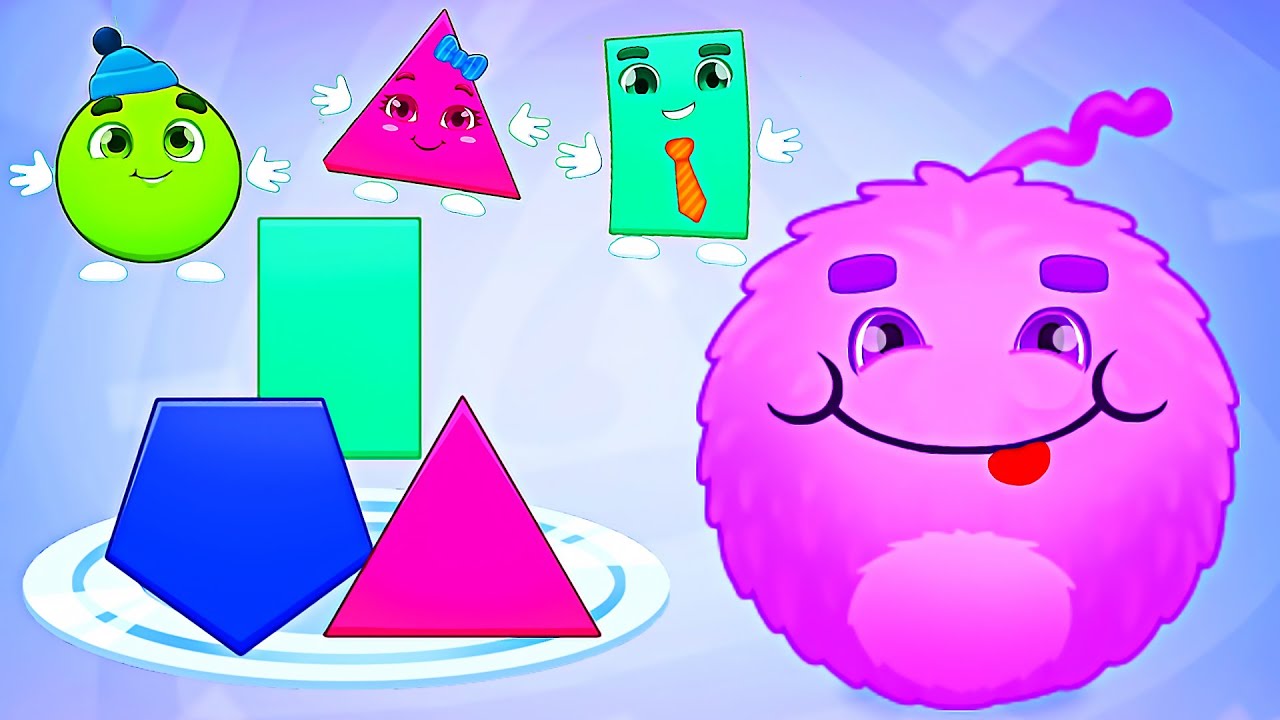 Fun Shapes Learning Preschool Games - Kids Educational Video Game