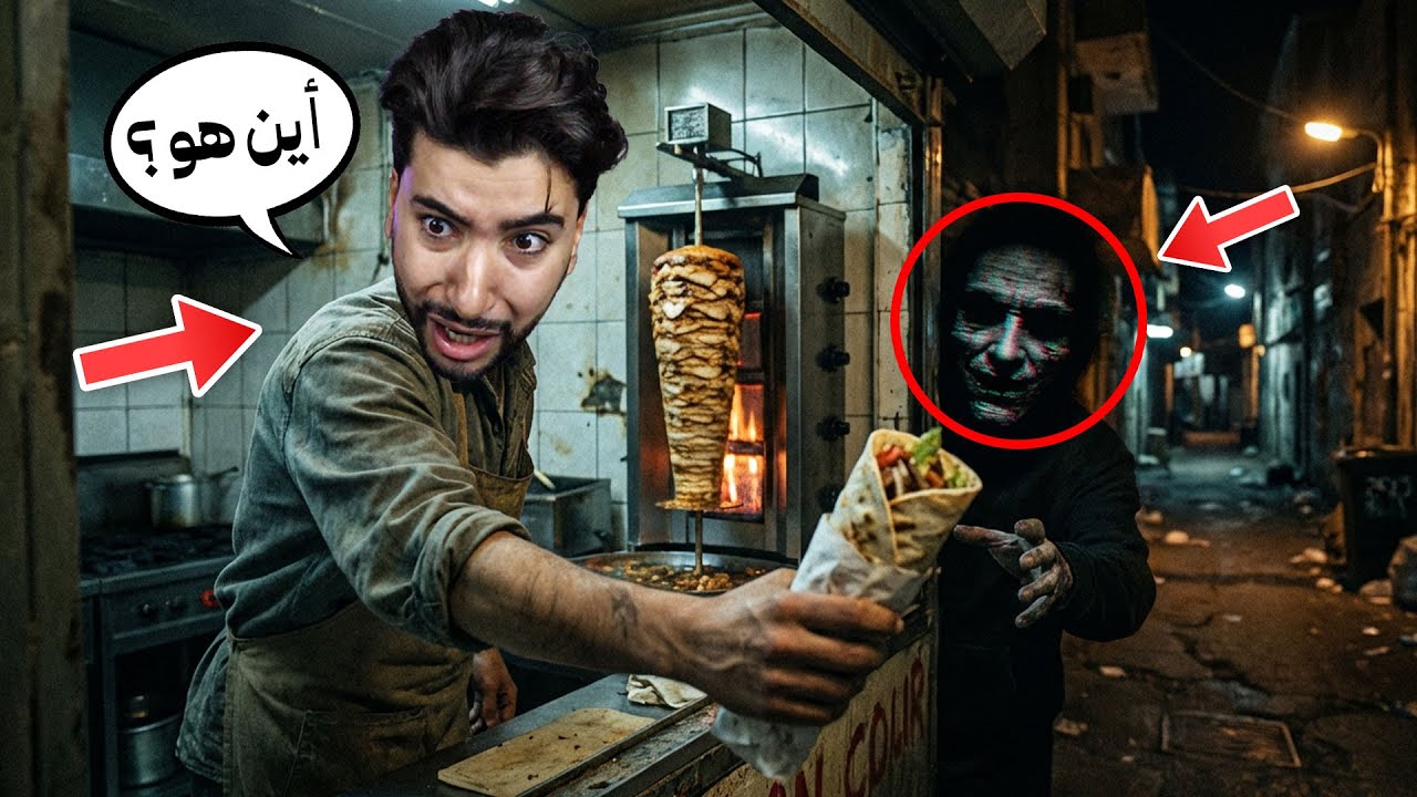 أصبحت بائع شاورما في مطعم مسكون وندمت .. 😳