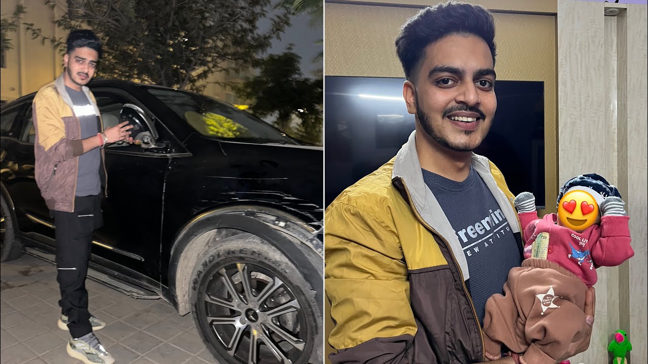 First Time Baby ka Face Reveal ❤️😍 Lekin XUV ka भयंकर Accident Hogaya 😨😭