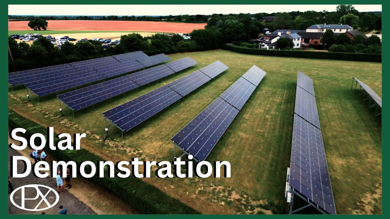 Powering the Future: Solar Demo with Anglia Farmers | P.X. Open Day