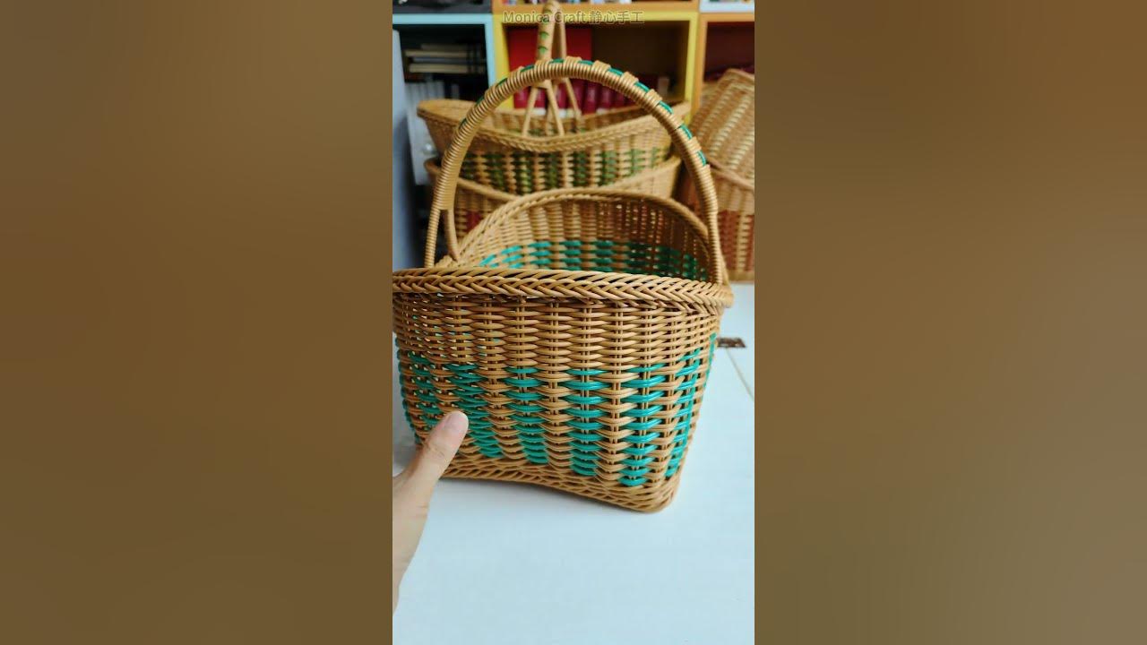 Weave Rattan Basket YouTube