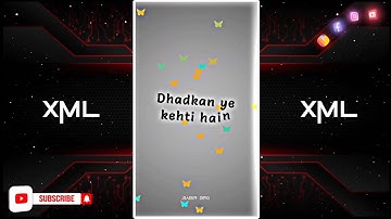 Ek Tuhi Yaar Mera 💕 Xml File 🔰 Sabir Bro 🤍 #xml #xmlpreset #alightmotion #sabirbro