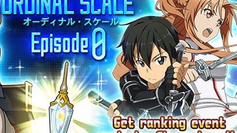 Sword Art Online Memory Defrag - Ordinal Scale Ranking Event (Master+1)