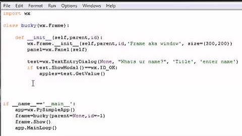 wxPython Programming Tutorial   8   Simple Text Program   YouTube