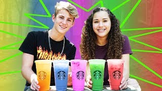 Starbucks Secret Menu Color Drinks! ft Gracie Haschak