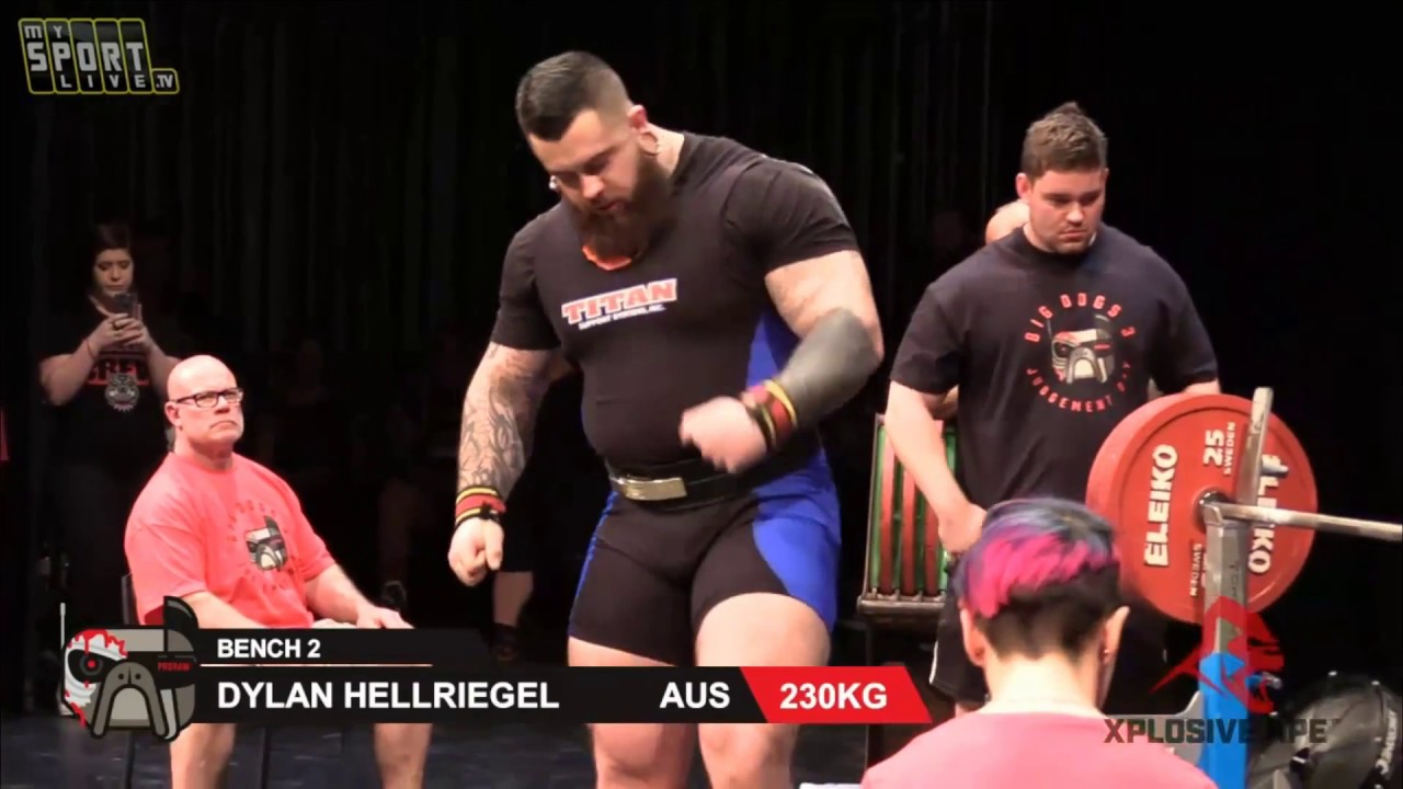 BIG DOGS 3 2018 Benchpress Pro Raw ЖИМ