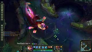 small braum hexflash trick