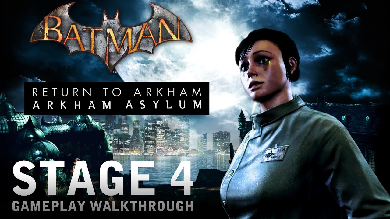 Batman Return to Arkham Asylum Stage 4 Dr. Penelope Young (PS4