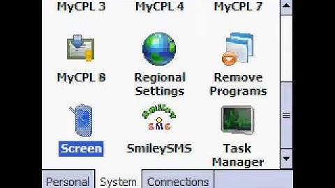 Simple Tutorial: Aligning the touch screen Windows Mobile / Windows CE