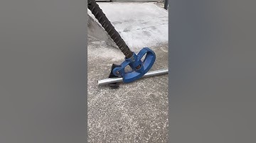 The manual pipe bender is so convenient #good tools to share #convenient and practical