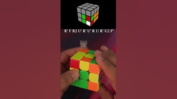 [ 36/42 ]Advanced F2L #fypシ゚viral #cubing #algorithms #speedcubing #yihengwang #rubikscube #f2l