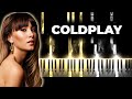 Cali Y El Dandee, Aitana - Coldplay - piano karaoke instrumental cover