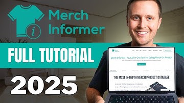 Full Merch Informer Tutorial For Beginners (2025)