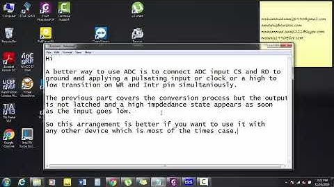 ADC0804 Tutorial Simulation using Proteus Part 3