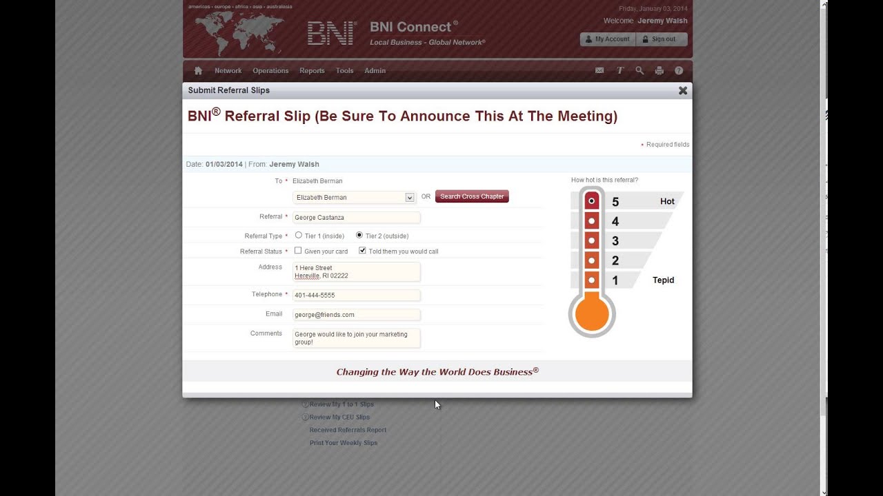 BNI Connect Educational Moment Passing A Referral Online YouTube BNI Connect Educational Moment Passing A Referral Online YouTube