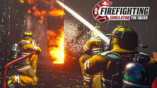 FIREFIGHTING SIMULATOR #7: FEUERWEHR-Einsatz zur PARTYNACHT - was brennt? | Feuerwehr - The Squad