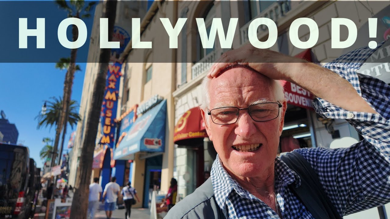 Walking Sunset Boulevard + Hollywood Walk of Fame | Chinese Theatre ...