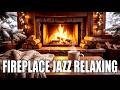 Cozy Desk Fireplace Jazz – Relaxing Study and Work Music
