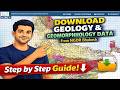 Download Geology &amp; Geomorphology Data from NGDR Bhukosh | Full Tutorial