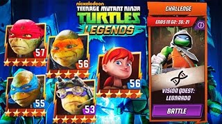 Teenage Mutant Ninja Turtles Legend: Vision Quest Leonardo