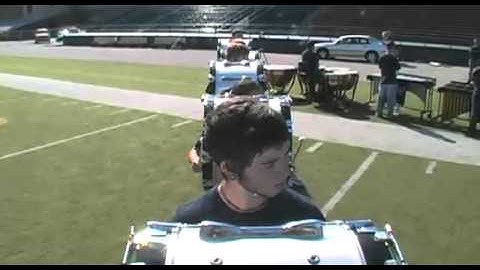 Ex #2: "16th Note Timing" - Section Demonstration / Marching Percussion 101