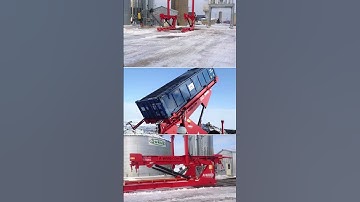 Robust A-Ward Container Tilter